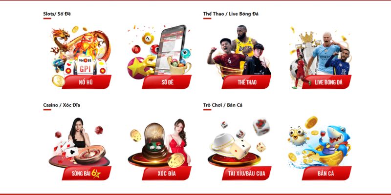 Giới thiệu VN88 với đa dạng các sảnh giải trí